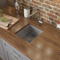 Ruvati 13 X 15 Inch Undermount Bar Prep Tight Raduis 16 Gauge Kitchen Sink Stainless Steel Single Bowl Rvh7013