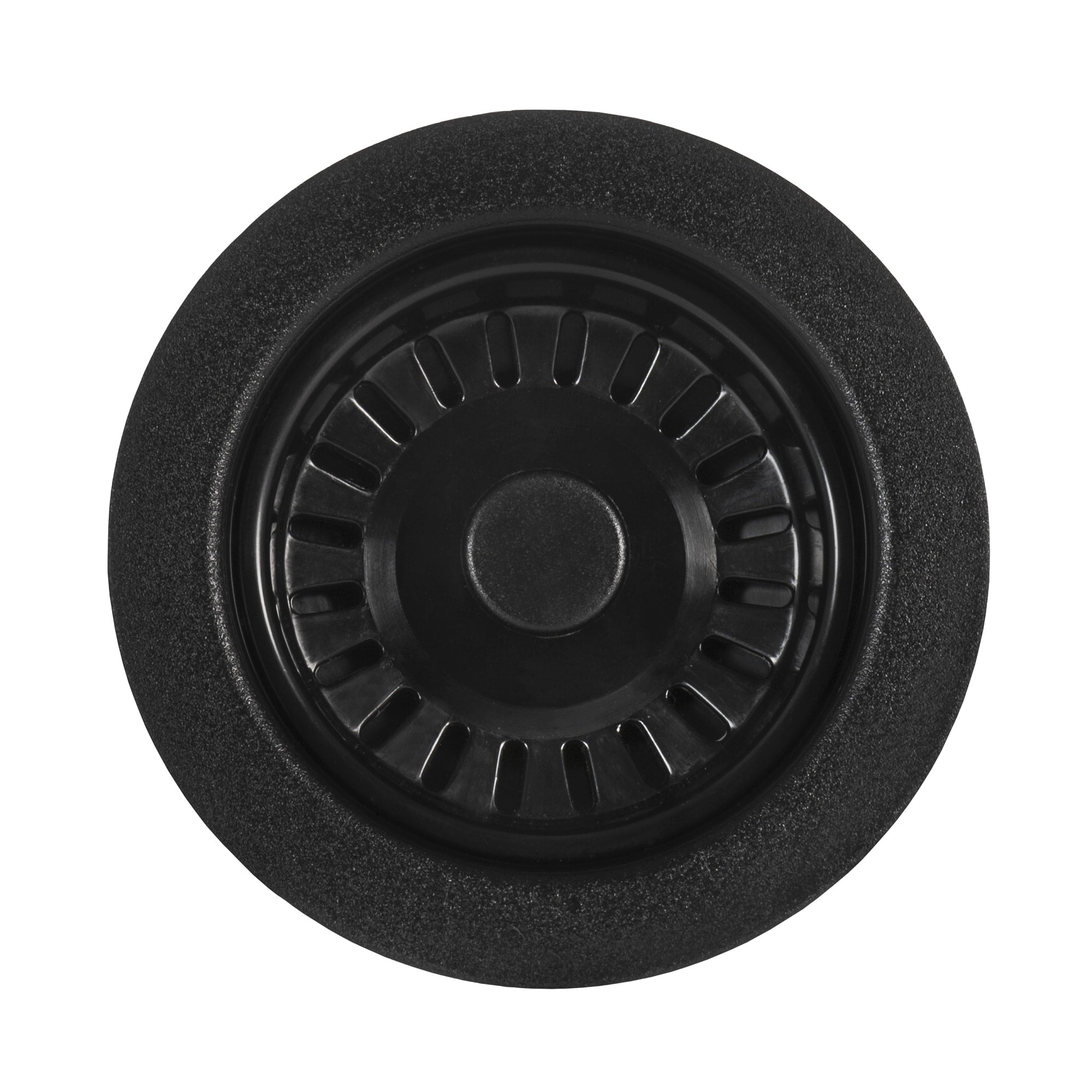 Ruvati Kitchen Sink Basket Strainer Drain Assembly Matte Black Rva1038Bl