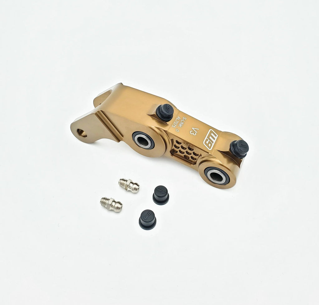 Warp 9 Sur Ron Light Bee Rear Suspension Linkage Rise V3 0.0/0.75/1.50