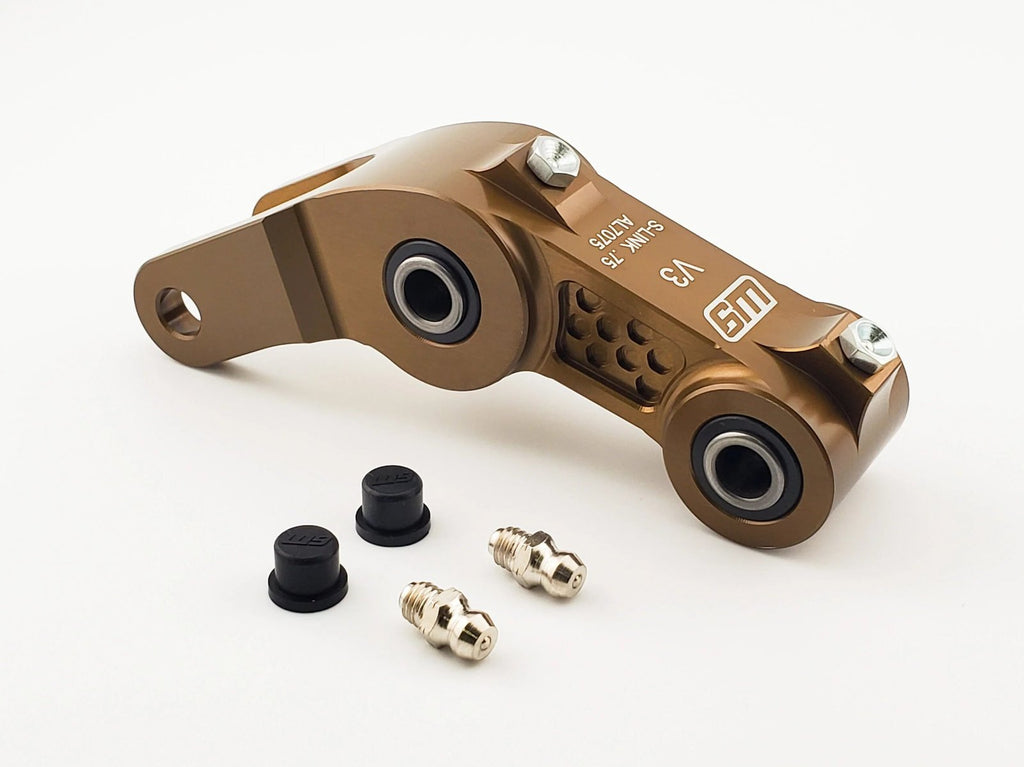 Warp 9 Sur Ron Light Bee Rear Suspension Linkage Rise V3 0.0/0.75/1.50