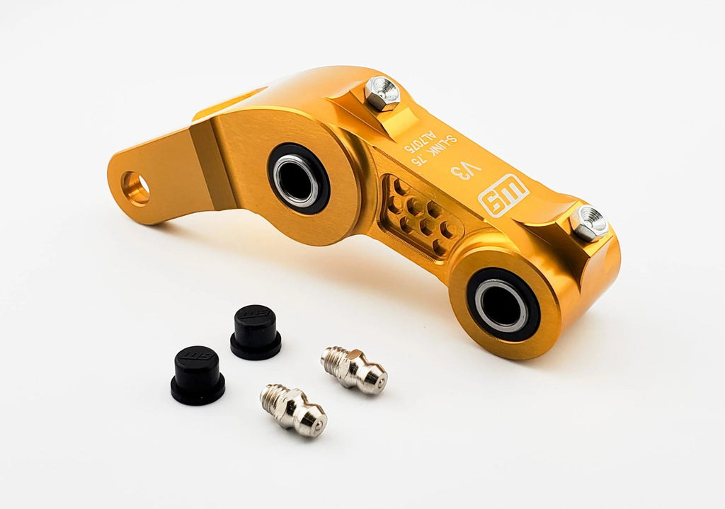 Warp 9 Sur Ron Light Bee Rear Suspension Linkage Rise V3 0.0/0.75/1.50