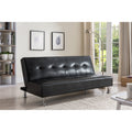 Leather Convertible Sofa Bed S019 Sleeper