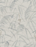 Scalamandre Anna Wallpaper by Sandberg Swatch, Misty Blue