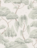 Scalamandre Kristoffer Wallpaper Swatch by Sandberg, Spring Green