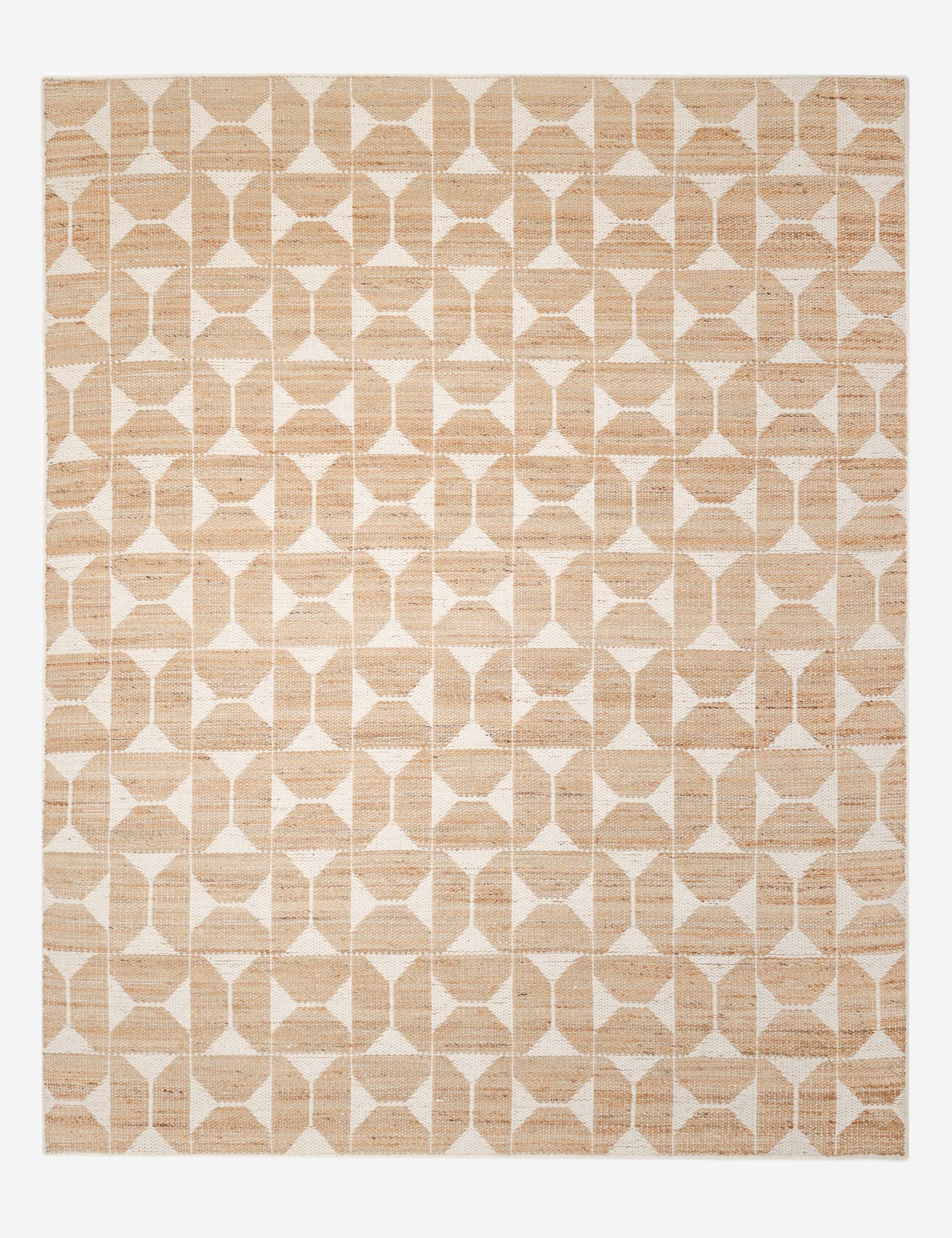 Kriska Hand-Knotted Jute-Blend Rug