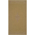 Safavieh Courtyard Earth Green Cream Indoor Outdoor Rug 27 X 5