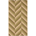 Safavieh Courtyard Abstract Chevron Cream Black Indoor Outdoor Rug 27 X 5
