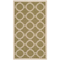 Safavieh Contemporary Indoor Outdoor Courtyard Navy Beige Rug 27 X 5