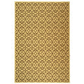 Safavieh Courtyard Natural Chocolate Indoor Outdoor Rug 67 X 96