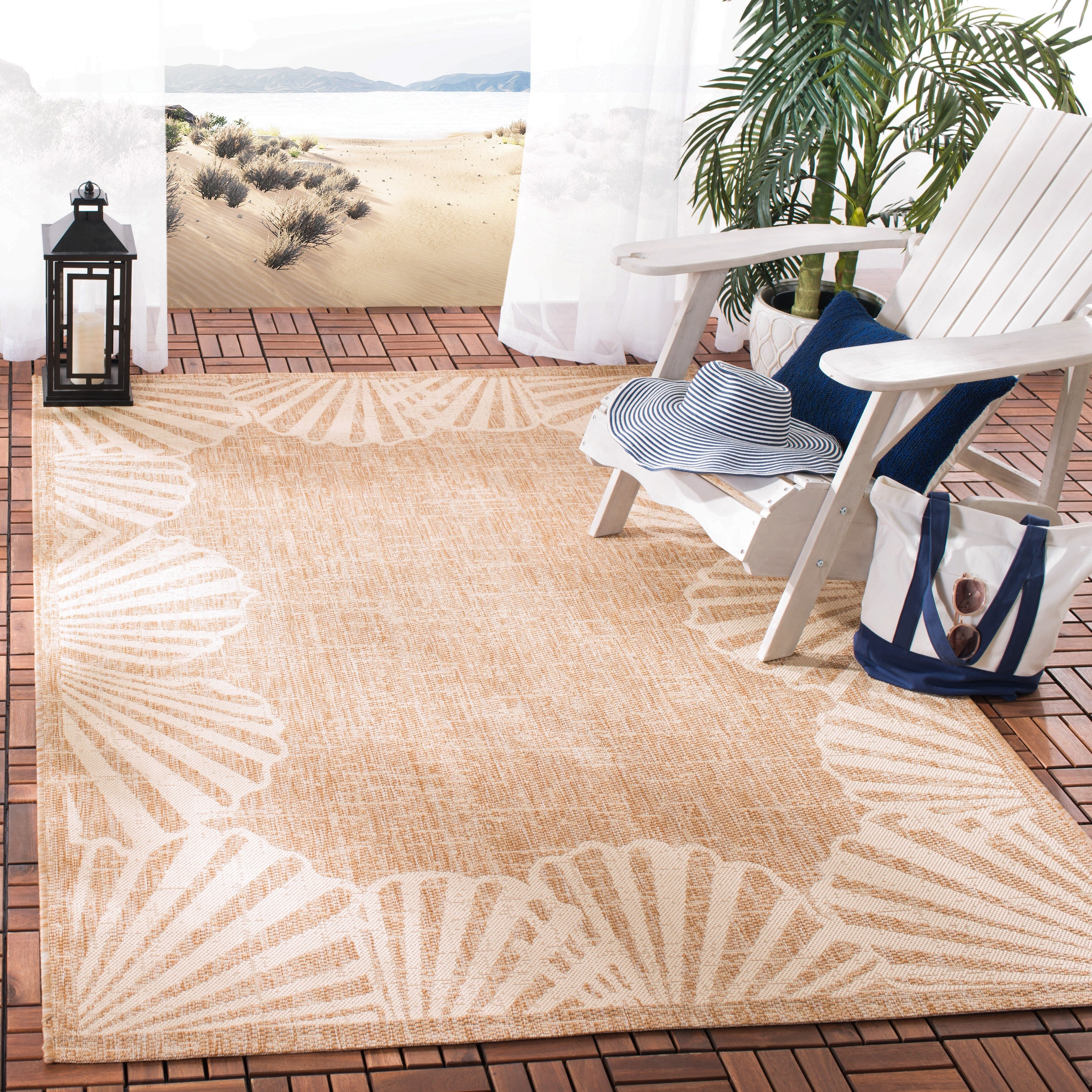 Safavieh Courtyard Pusa Indoor Outdoor Rug