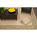 Safavieh Courtyard Majesty Natural Green Indoor Outdoor Rug 18 X 28