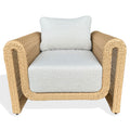 Safavieh Couture Cleandra Wicker Patio Chair 36 W X 34 D X 32 H