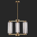 Safavieh Couture Cyndy Square Glass Chandelier 26 W X 26 D X 21 H
