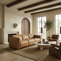 Safavieh Couture Doug Leather Reclining Sofa 107 W X 42 D X 30 H