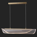 Safavieh Couture Fenric Acrylic Linear Pendant 37 W X 12 D X 158 H