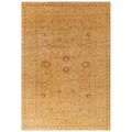 Safavieh Hand Knotted Peshawar Vegetable Dye Olive Lemon Wool Rug 6 X 9