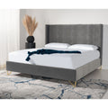 Safavieh Couture Hiawatha Metal Leg Queen Bed