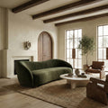 Safavieh Couture Jocelyne Velvet Sofa 85 W X 37 D X 30 H