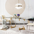 Safavieh Couture Julina Acrylic Dining Table 72 W X 35 D X 30 H