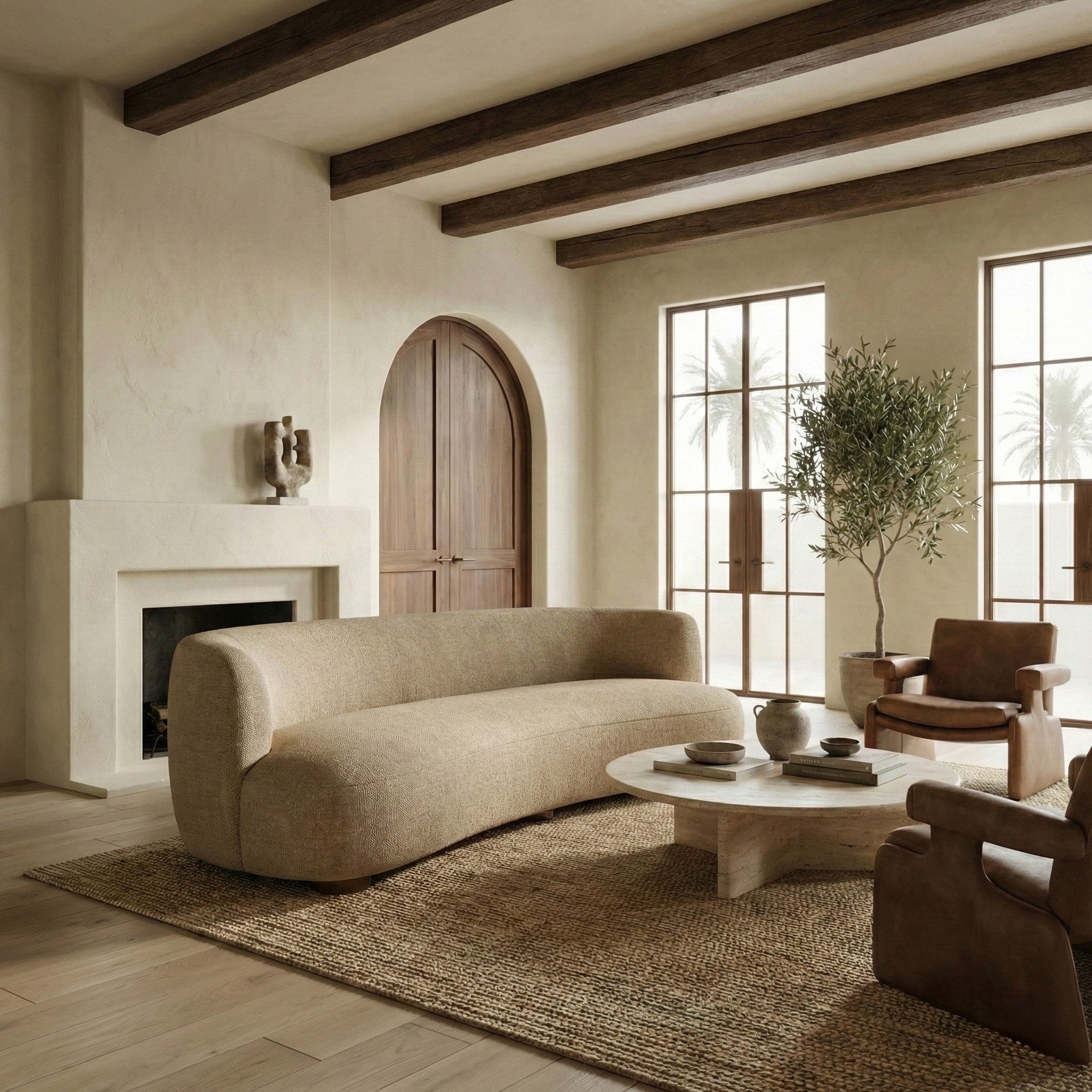 Safavieh Couture Kellibriana Chenille Sofa 91 W X 39 D X 29 H