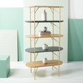 Safavieh Couture Lawson Marble Bookcase 34 W X 16 D X 59 H