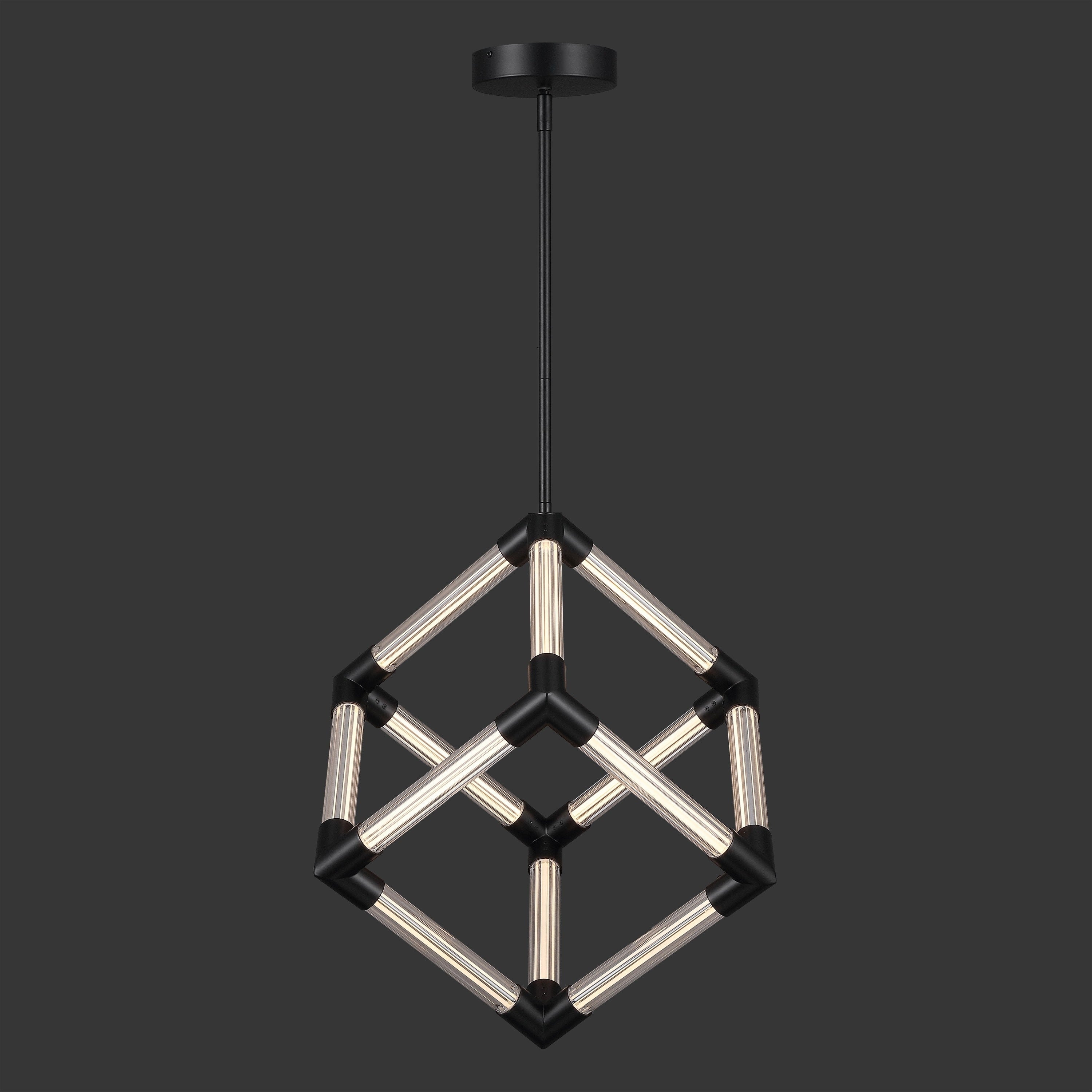 Safavieh Couture Sheila Acrylic Cube Pendant 26 W X 22 D X 27 H