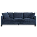 Safavieh Couture Taylyn Chenille 3 Seat Sofa 87 W X 35 D X 33 H