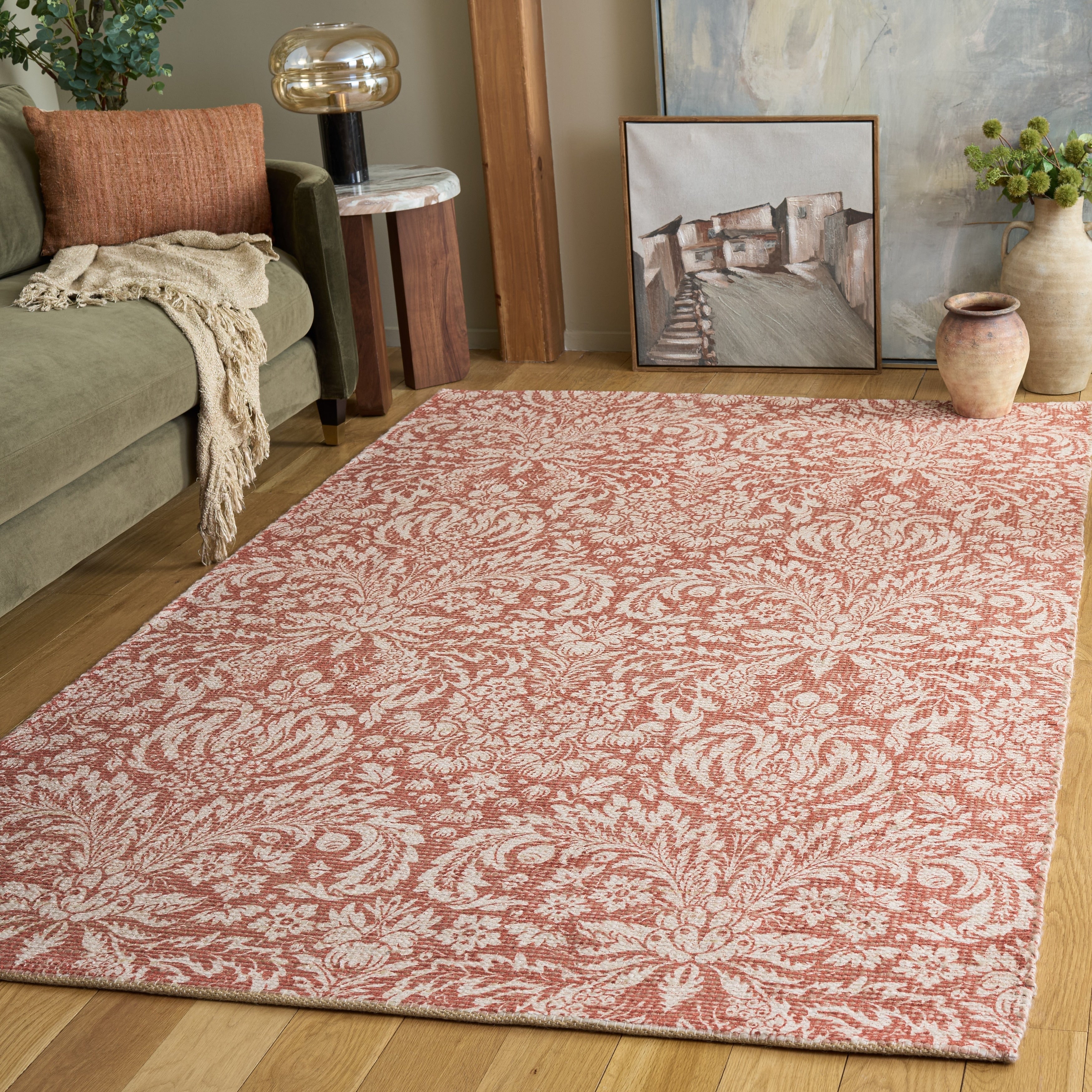 Safavieh Flatweave Natural Fiber Wikje Patterned Jute Rug