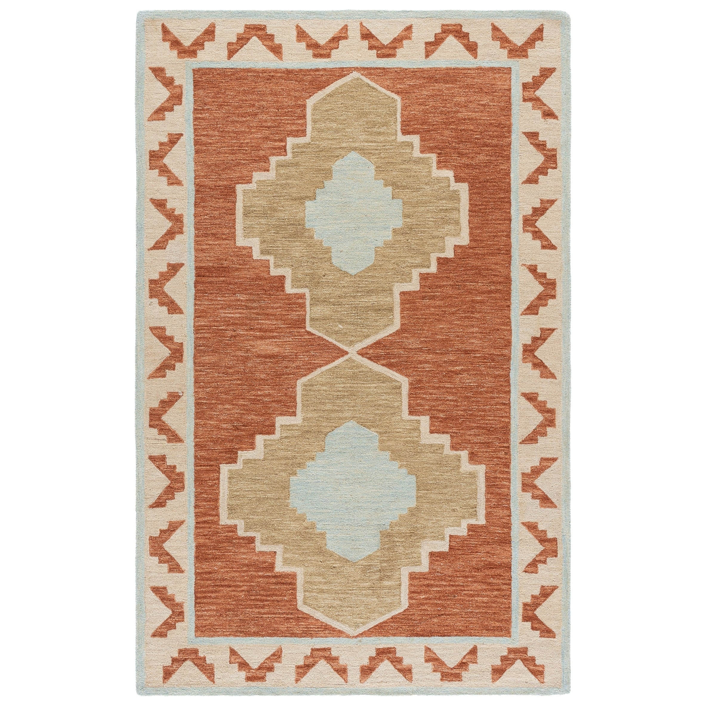 Safavieh Hand Tufted Colorado Yllka Bohemian Eclectic Wool Rug