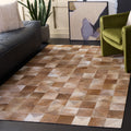 Safavieh Hand Woven Studio Leather Marielene Modern Contemporary Leather Rug