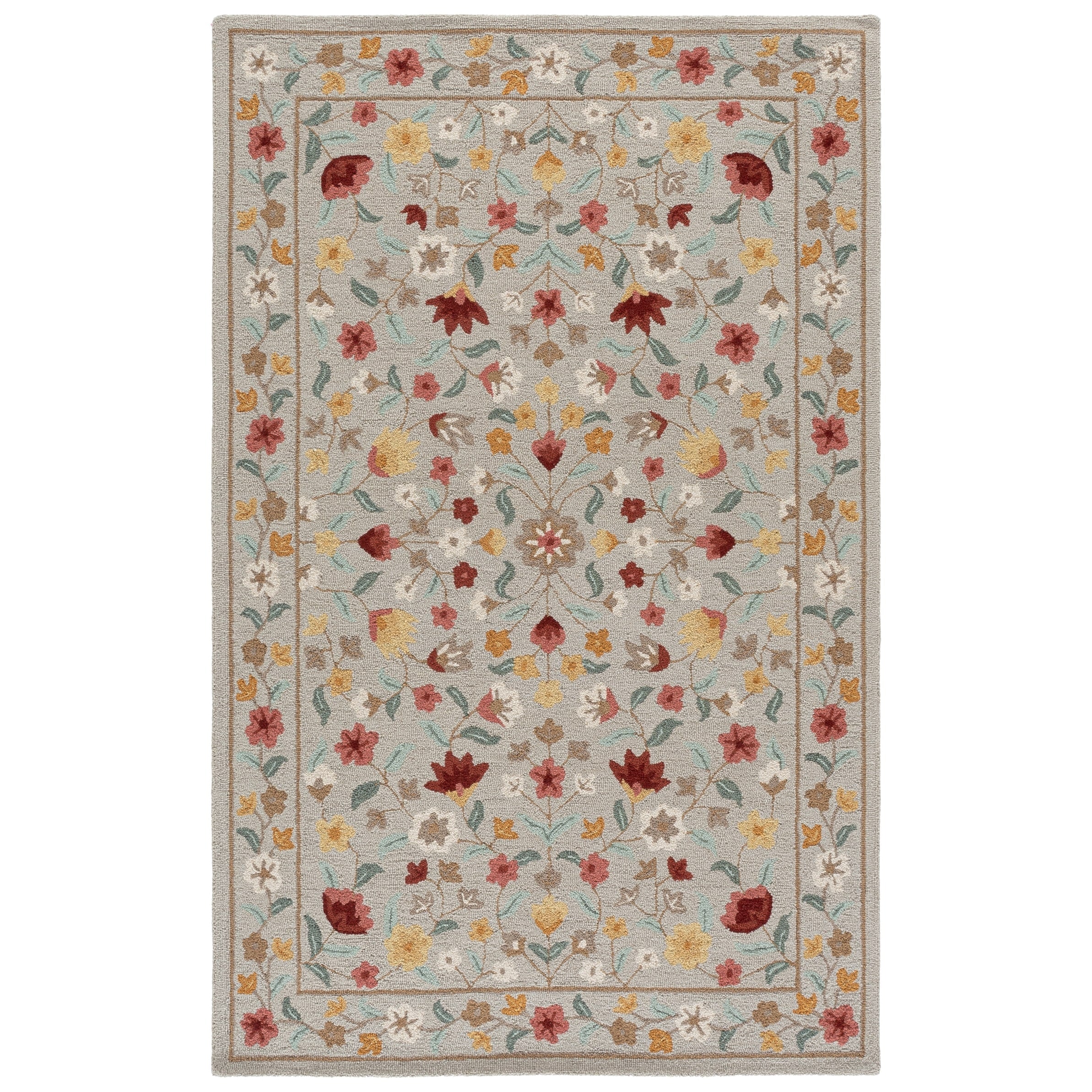 Safavieh Handmade Chelsea French Country Floral Rema Wool Area Rug
