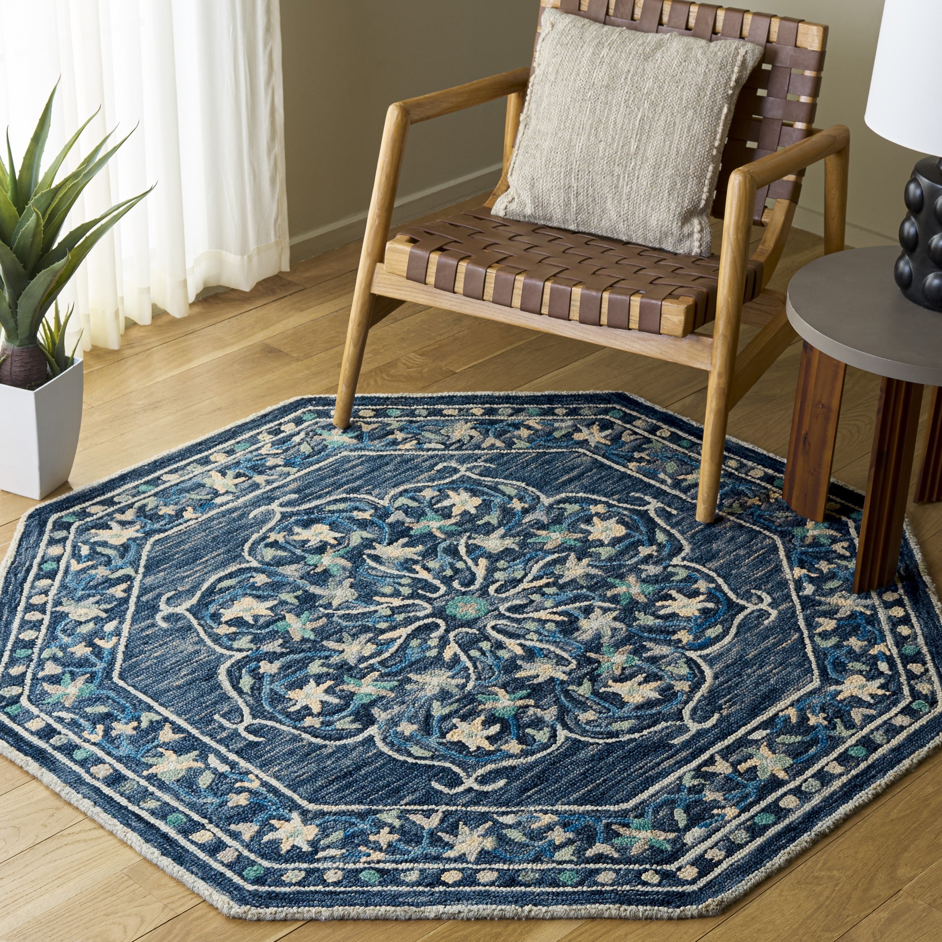 Safavieh Handmade Jardin Shohista Floral Wool Area Rug