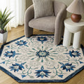 Safavieh Handmade Jardin Tzivia Floral Wool Area Rug 5 X 5