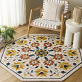 Safavieh Handmade Jardin Valny Floral Wool Area Rug 5 X 5