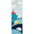 Safavieh Handmade Childrens Cars Trucks New Zealand Wool Rug