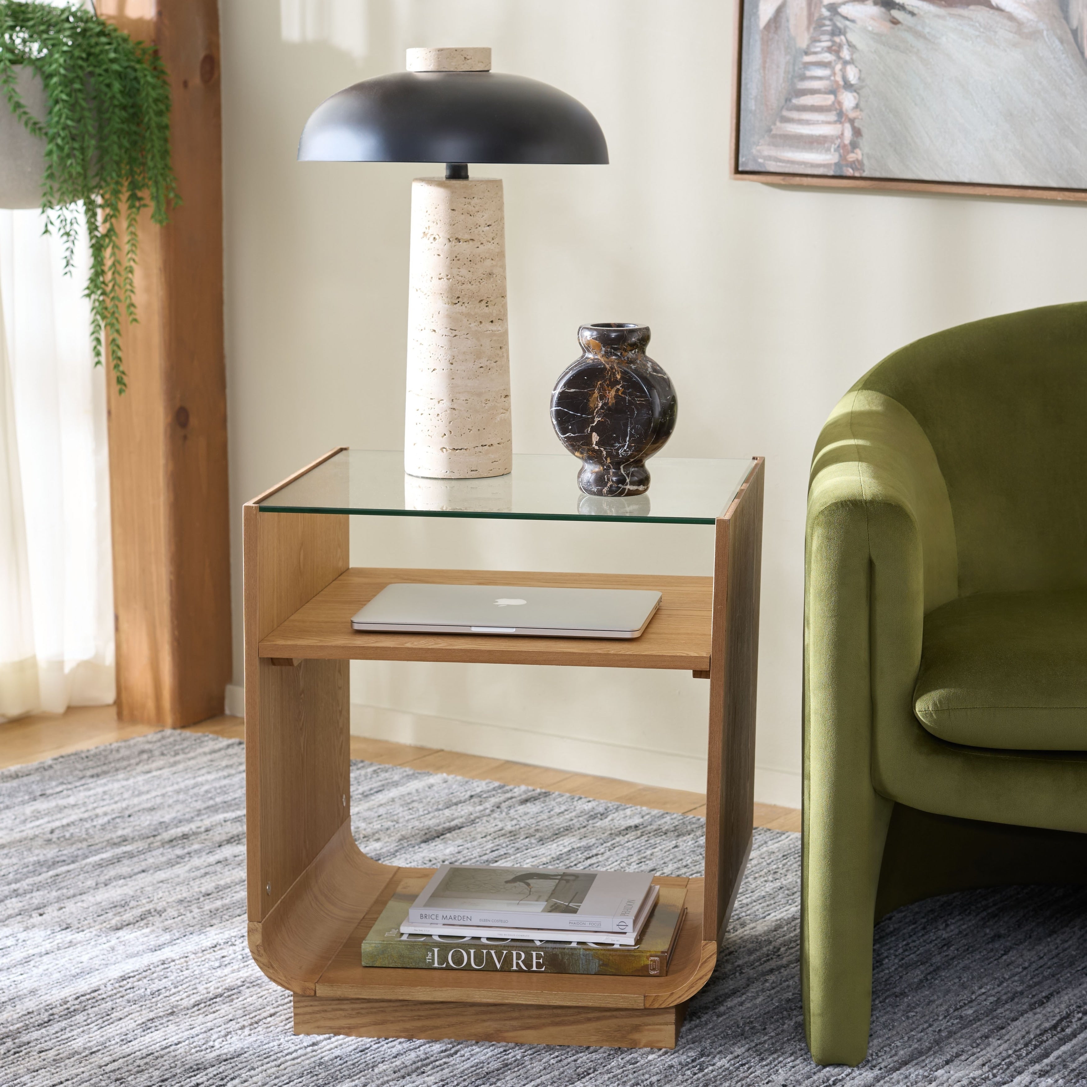 Safavieh Home Acres Accent Table 20 W X 18 D X 23 H