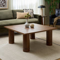 Safavieh Aramin Square Coffee Table Modern Living Room Table With Sculptural Legs 39 W X 39 D X 17 H