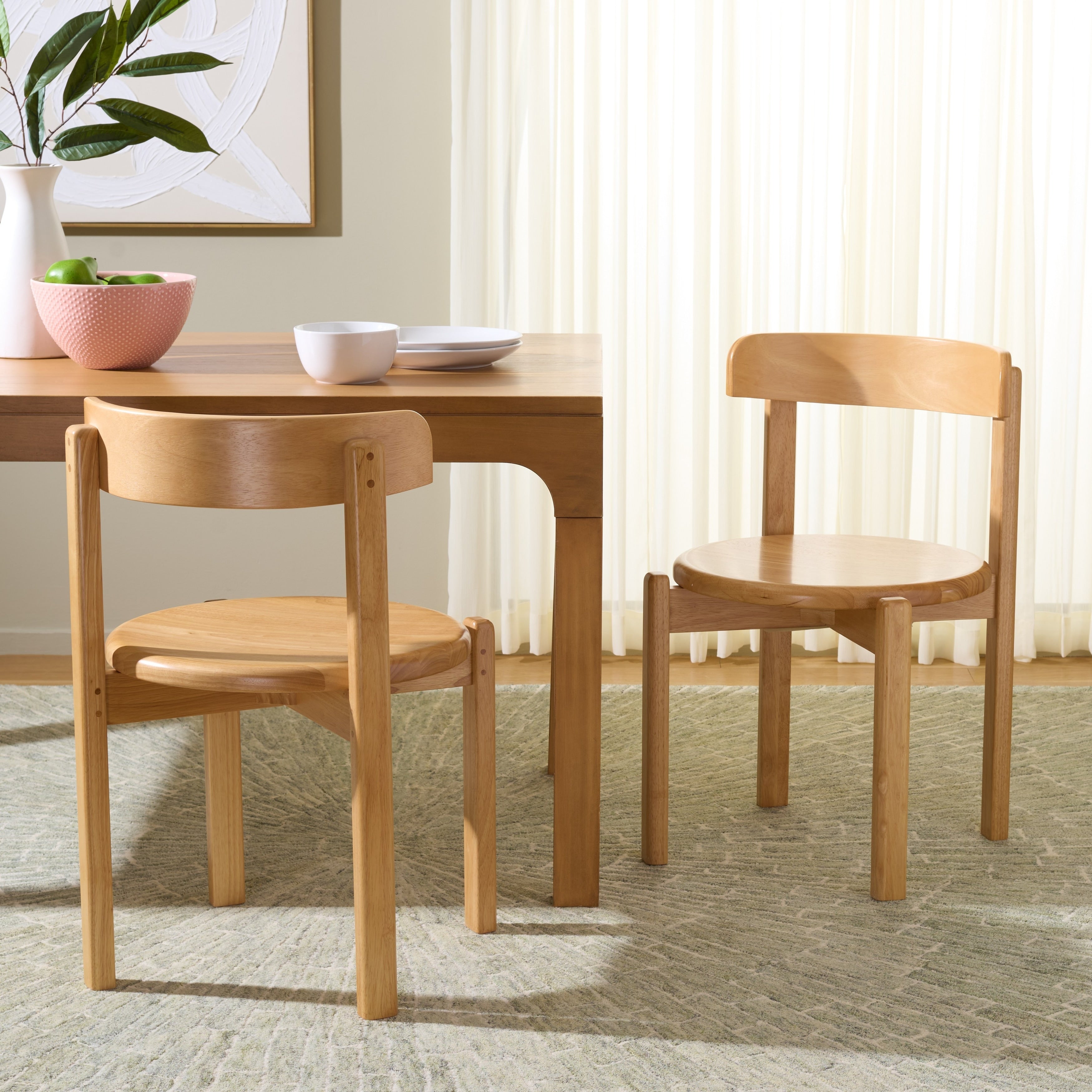 Safavieh Home Calixto Wood Dining Chair 20 W X 21 D X 32 H