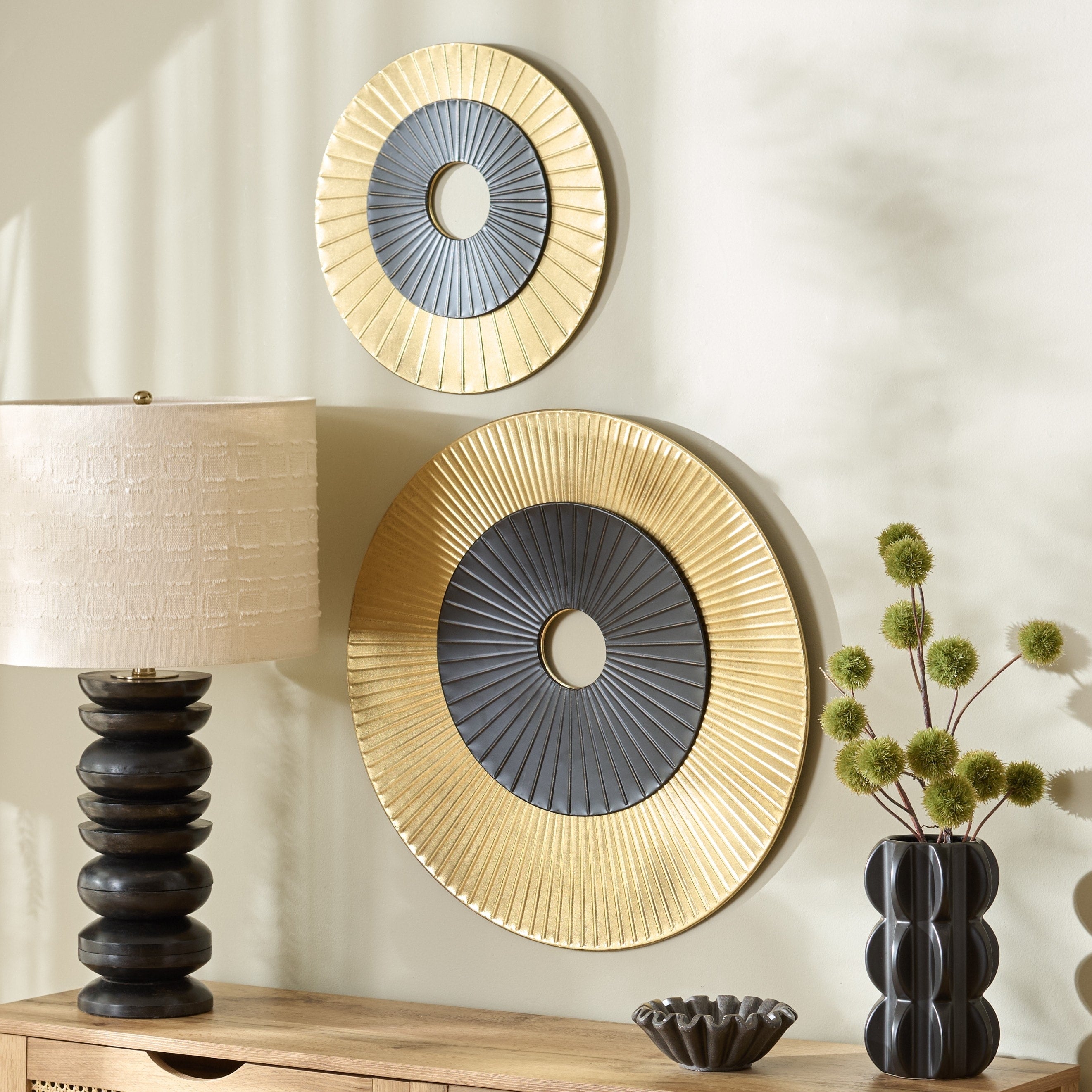Safavieh Home Cathy Eclipse Discs Set Of 2