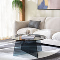 Safavieh Home Latika Tinted Glass Coffee Table 32 W X 32 D X 15 H