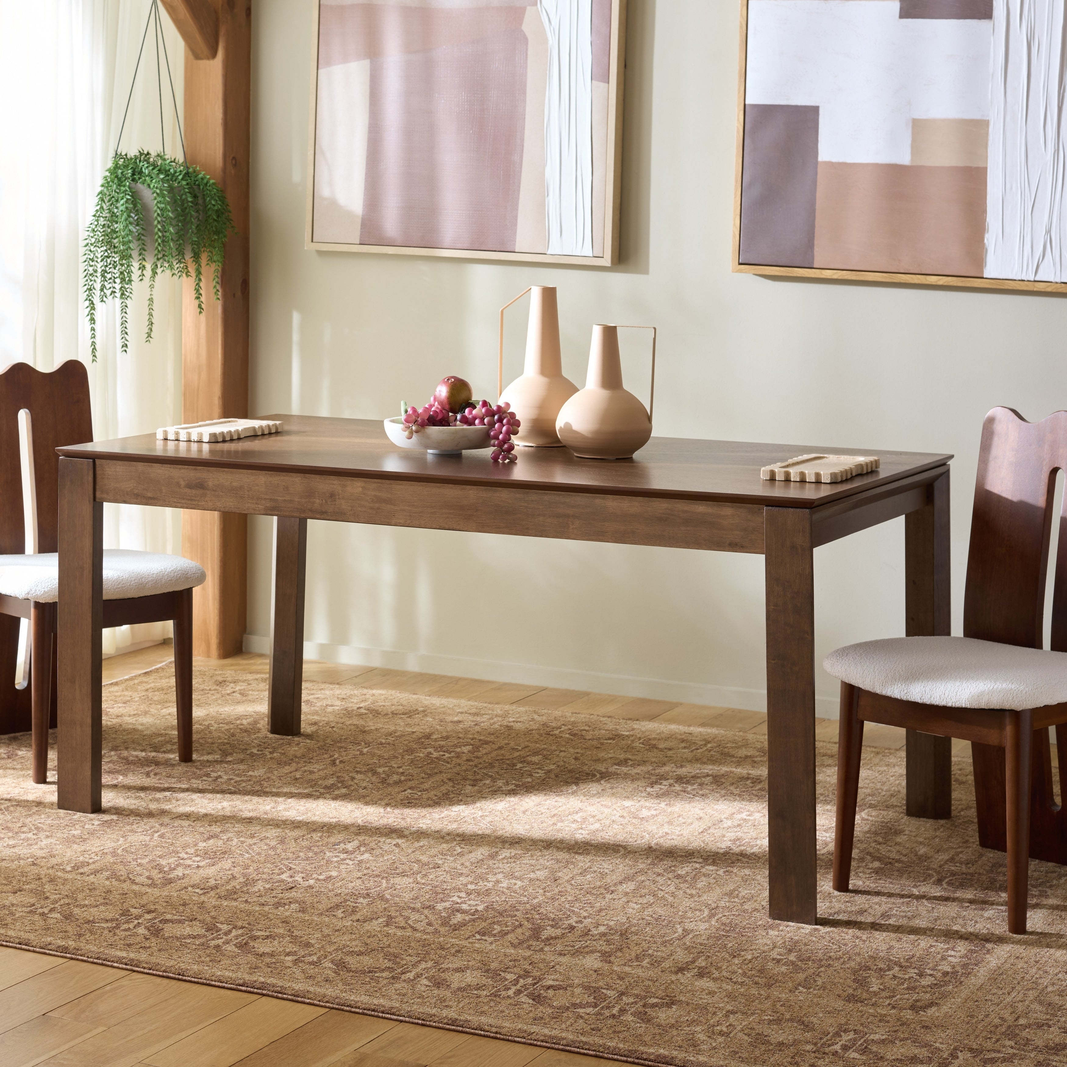 Safavieh Home Melo Dining Table 65 W X 35 D X 30 H