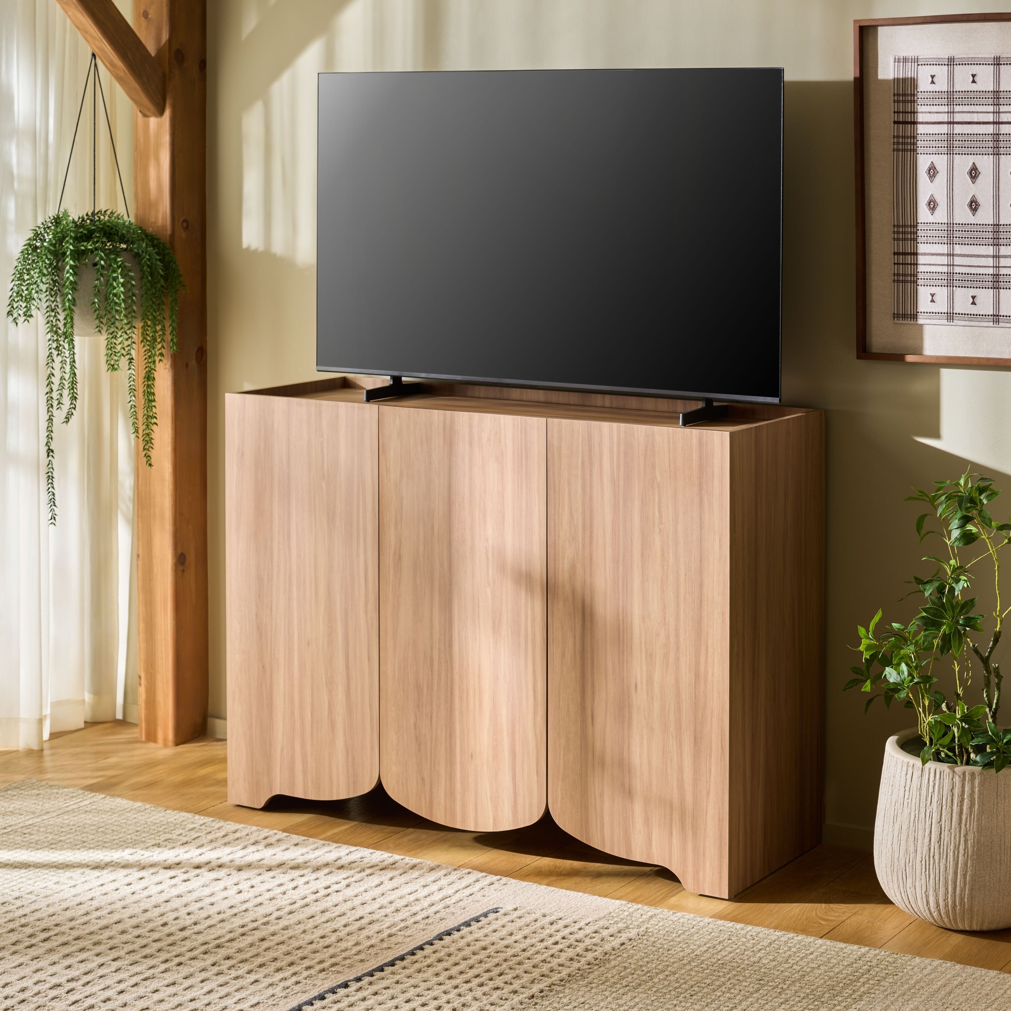 Safavieh Home Takami 3 Door Sideboard 54 W X 18 D X 39 H