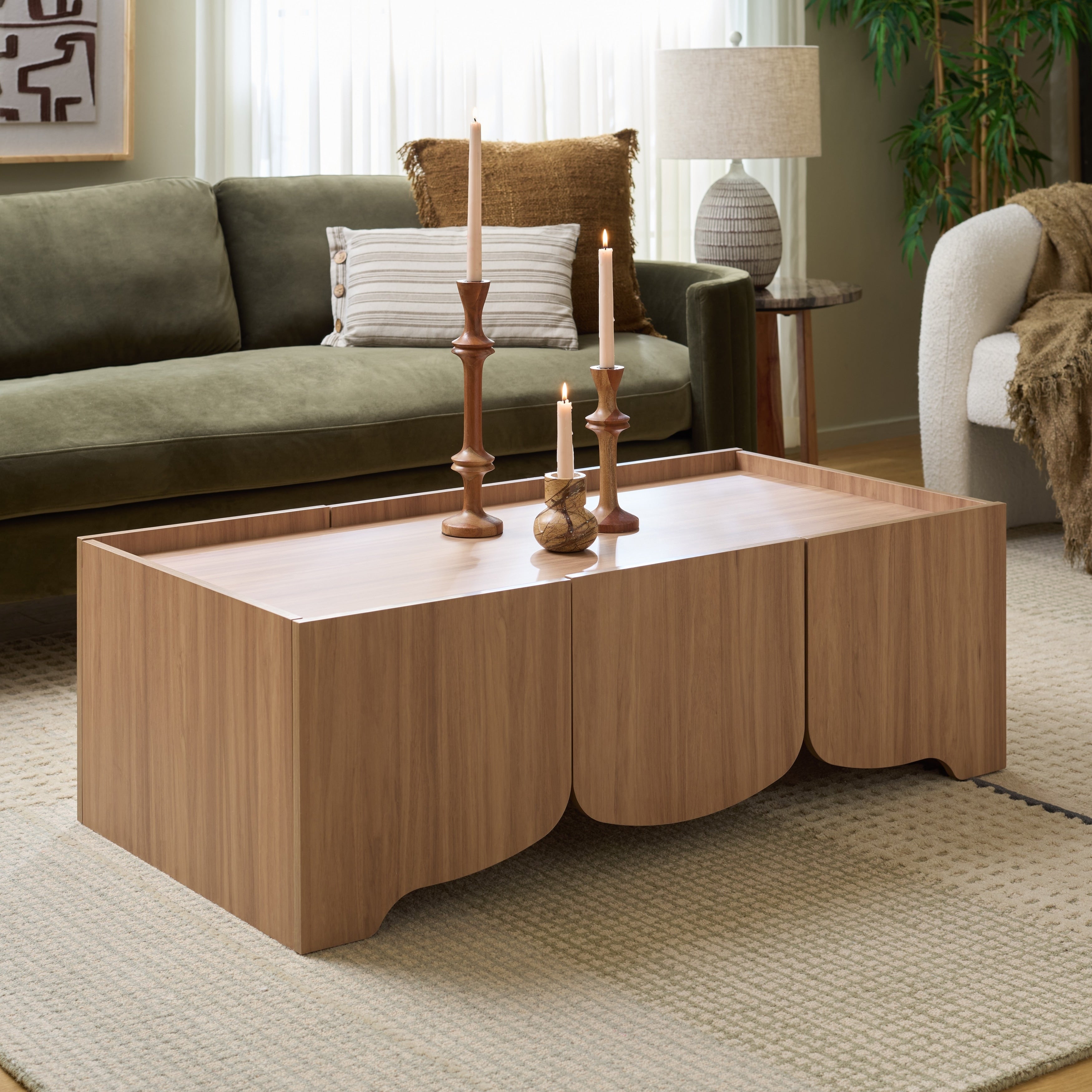 Safavieh Home Takami Coffee Table 47 W X 24 D X 16 H