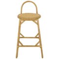 Safavieh Home Yulia Rattan Bar Stool 19 W X 20 D X 37 H