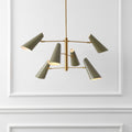 Safavieh Lighting Atena Chandelier 39 W X 39 D X 57 H