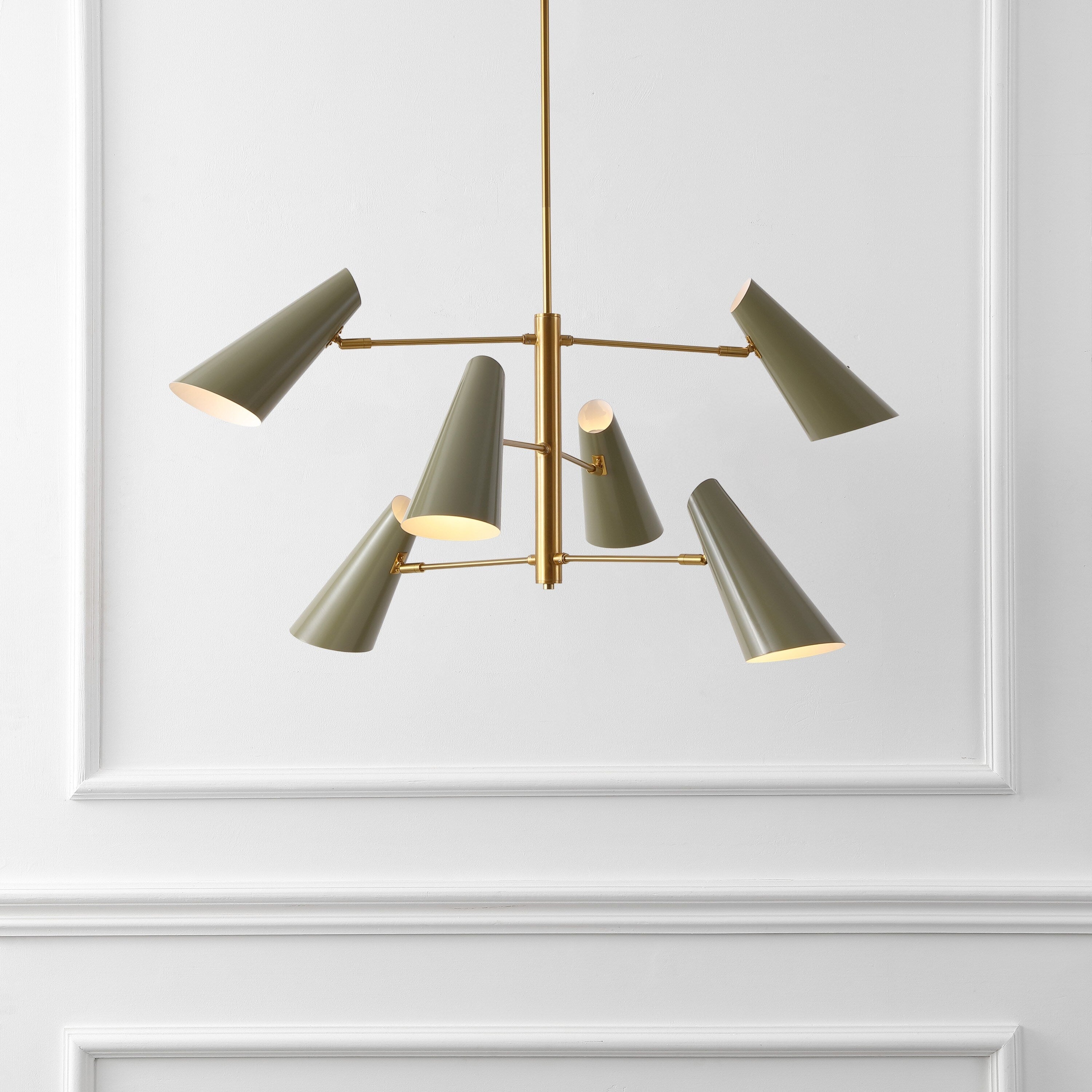 Safavieh Lighting Atena Chandelier 39 W X 39 D X 57 H