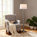 Safavieh Lighting Georgia 61 Inch Resin Floor Lamp 16 W X 16 D X 61 H