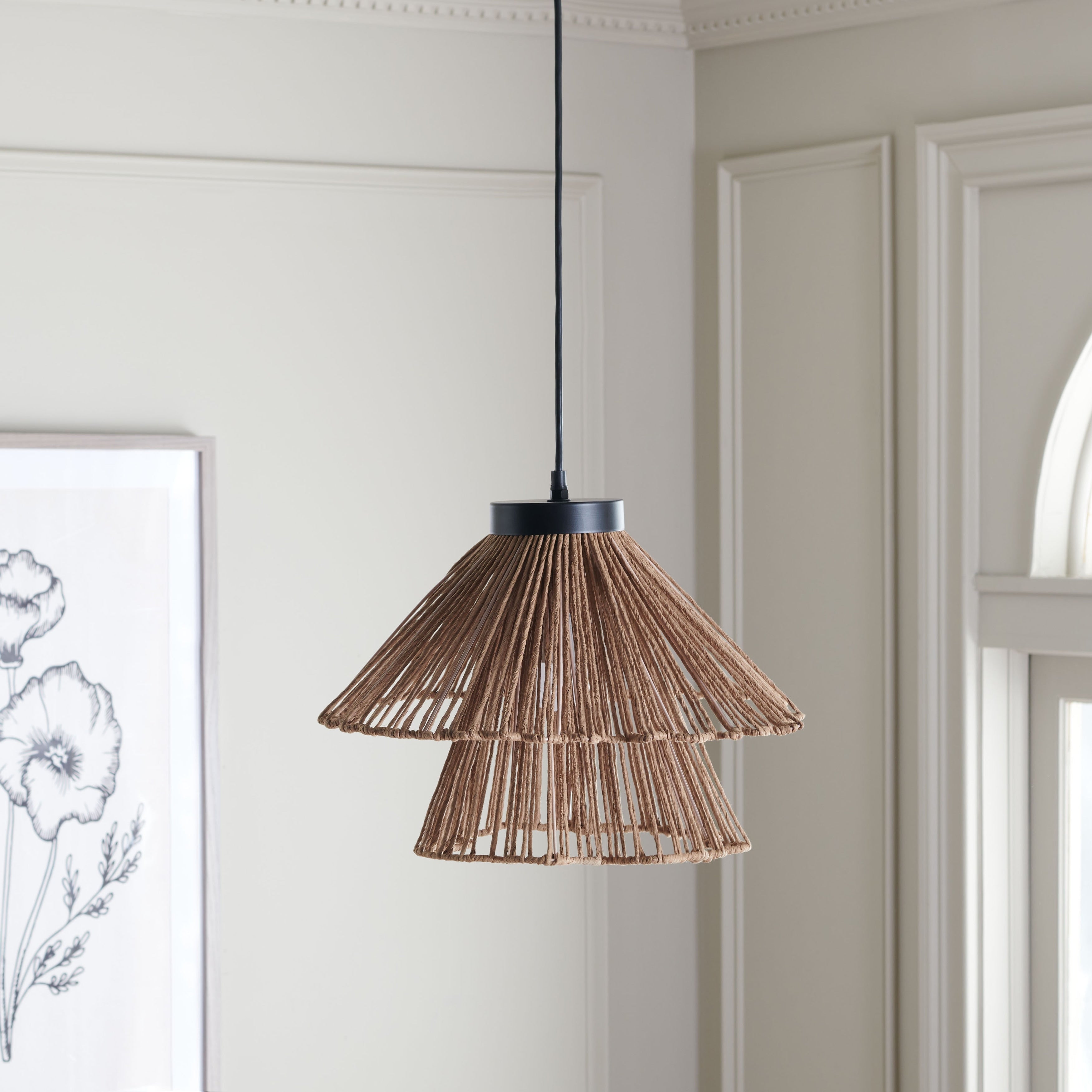 Safavieh Lighting Kaia 16 Inch Pendant 16 W X 16 D X 12 H