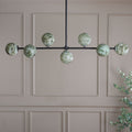 Safavieh Lighting Melesa 7 Light 56 Inch Chandelier 56 W X 9 D X 33 H