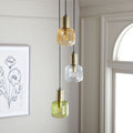 Safavieh Lighting Rhea 3 Light 13 Inch Pendant. 13 W X 13 D X 51 H